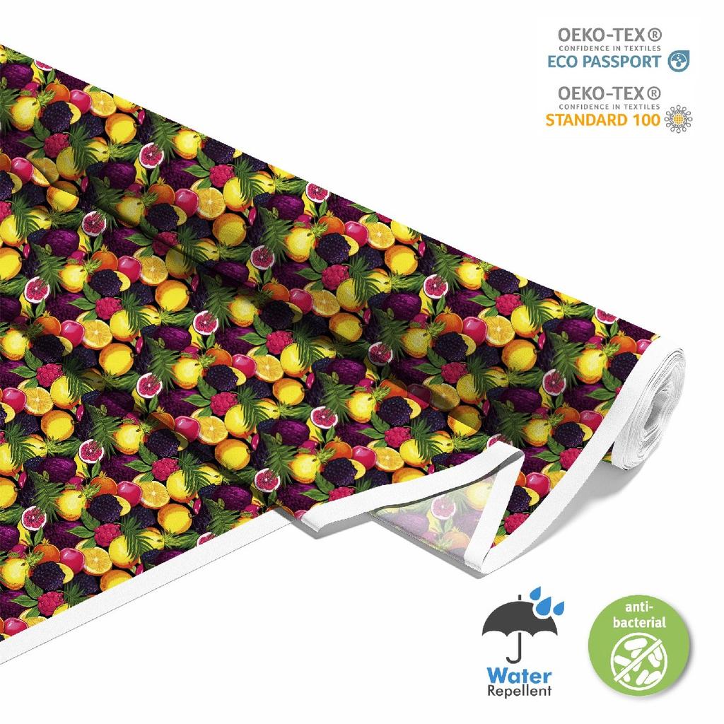 Outdoor Dekostoffe Oxford - Motiv Obst | Dx6328