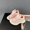 Chunky Kids Shoes for Boy Non-slip Basketball Sneakers for Children Fashion Versatile Girls Causal School Running Sports Shoes