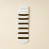 10 Pairs of Girls Spring and Summer Striped Fresh Mesh Breathable Straight Tube Stack Socks
