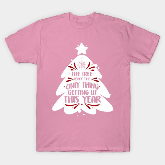 T-Shirt Damen Lustig Nicht nur der Baum wird angezündet Harajuku Print Kawaii T-Shirt Sommer Kurzarm Damen T-Shirt Top Tee