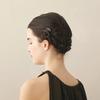 [Alexandre de Paris] Saint-Germain Hair Clip Brown Shell BABY