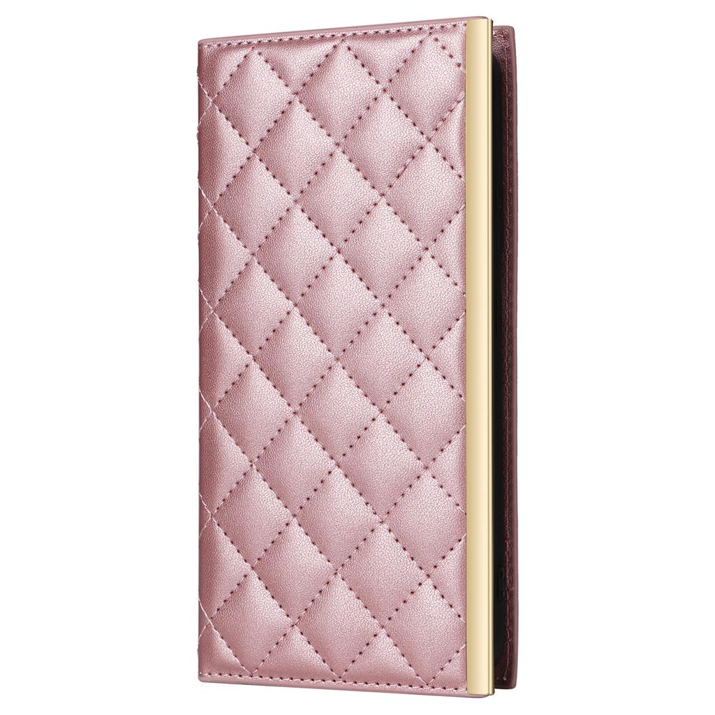 For Samsung Galaxy S21 FE 5G Leather Case Suction Cup 3 Card Slots Phone Cover