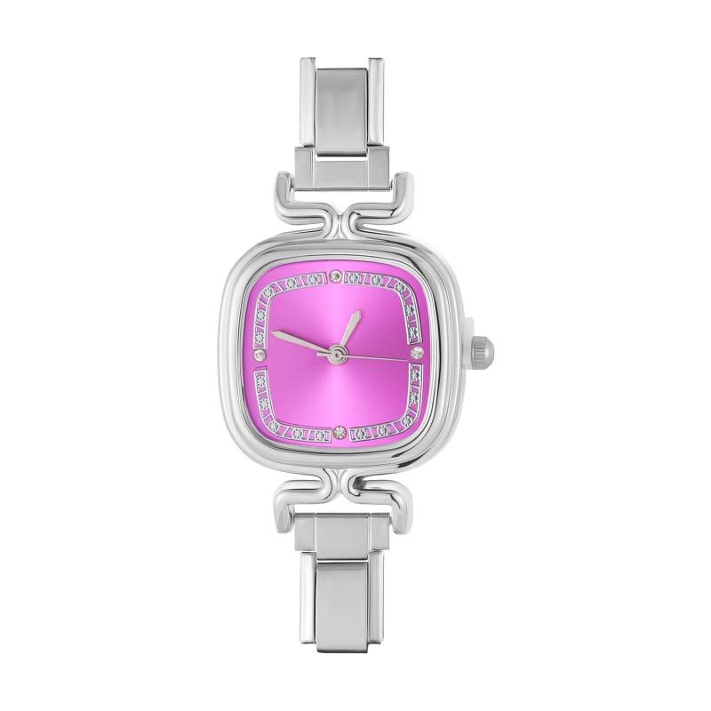 Y2K 9MM Width Italian Charm Round and Square Simple Elastic Watch Bracelets Bangle For Friend Wife Birthday Gift DIY Jewelry
