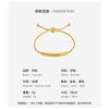 Adjustable Stainless Steel Letter Charm Bracelet Women Men Minimalist Fashion Jewelry