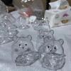 Organizer Pendant Hamster Fur Storage Keychain Pet Shaped Pet Hair Memorial Keyring  Jewelry Gift