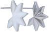 Skagen Women's Stainless Steel and Mother-of-Pearl Danish Star Hoop Earrings, SKJ1777040