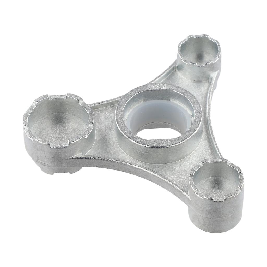 Faucet Aerators Wrench with 4 Holes for Kitchen and For Bathroom Sink Faucet Aerators Removal Metal Tool for Faucet Maintenance