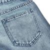 Pantaloni da Donna Taglia Grande Jeans Elasticizzati Larghi Pantaloni Semi-Elastici