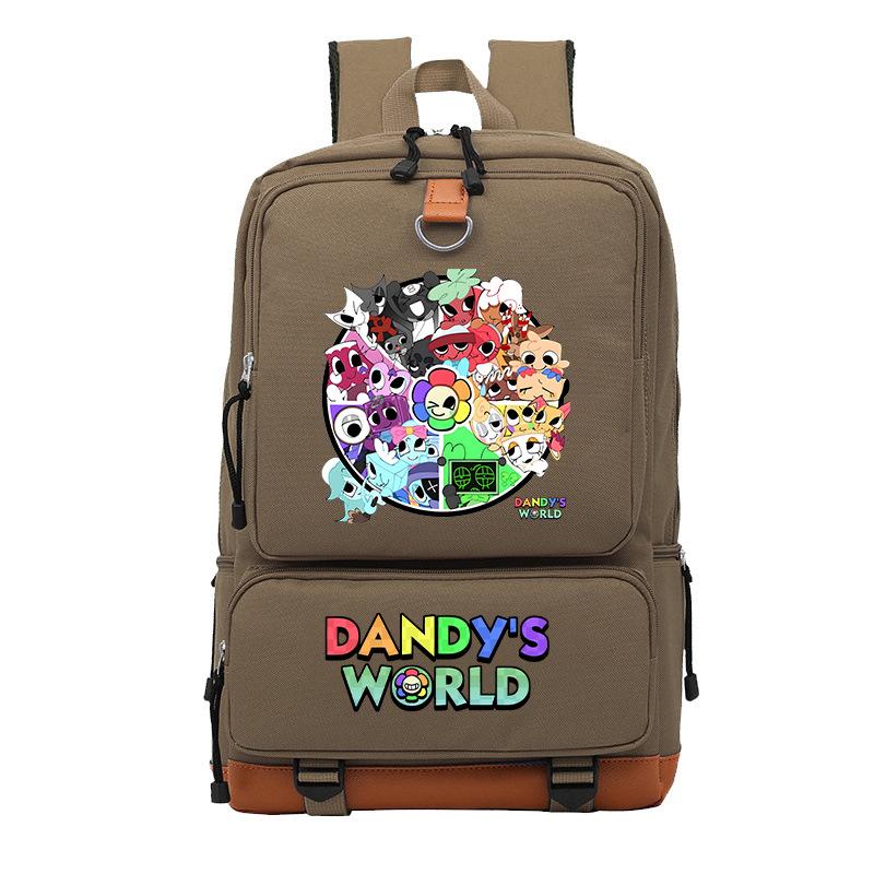New Dandy's World Personalized Printing Korean Version Student Schoolbag Large-capacity Outdoor Travel Backpack