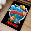 Custom Personalization SuperZings Print Area Rug - Soft, Washable Non-Slip Indoor Mat,Living Room,Home&Office Decorative Rug