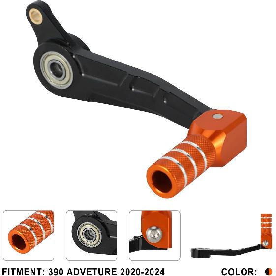 Motorcycle Gear Shifter Shift Lever CNC for 390 ADV Adventure 2019-2025 Orange