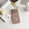 Applicable to iPhone11promax liquid silicone magnetic suction bracket mobile phone case Apple 11 all-inclusive anti-drop protective case