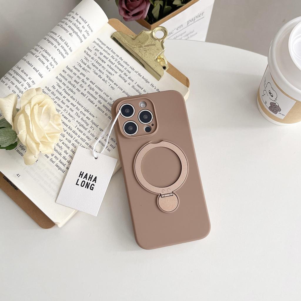 Applicable to iPhone11promax liquid silicone magnetic suction bracket mobile phone case Apple 11 all-inclusive anti-drop protective case