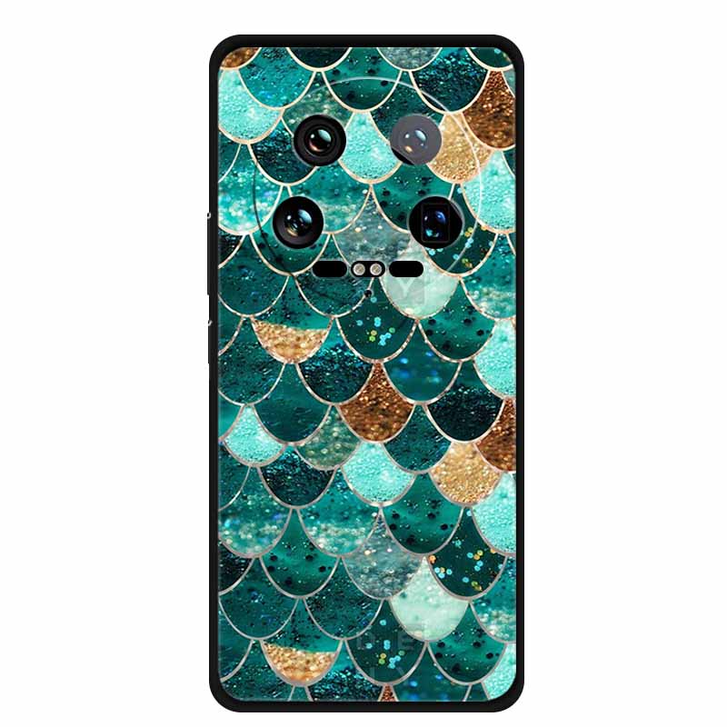 For Xiaomi 14 Ultra 5G Case 6.73" Luxury TPU Soft Silicone Back Cover for Xiaomi 14 Ultra Phone Cases Mi 14Ultra Funda TPU Shell