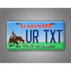 Retro Alabama Metal Sign Decorative Tin Plate for Home Wall Art