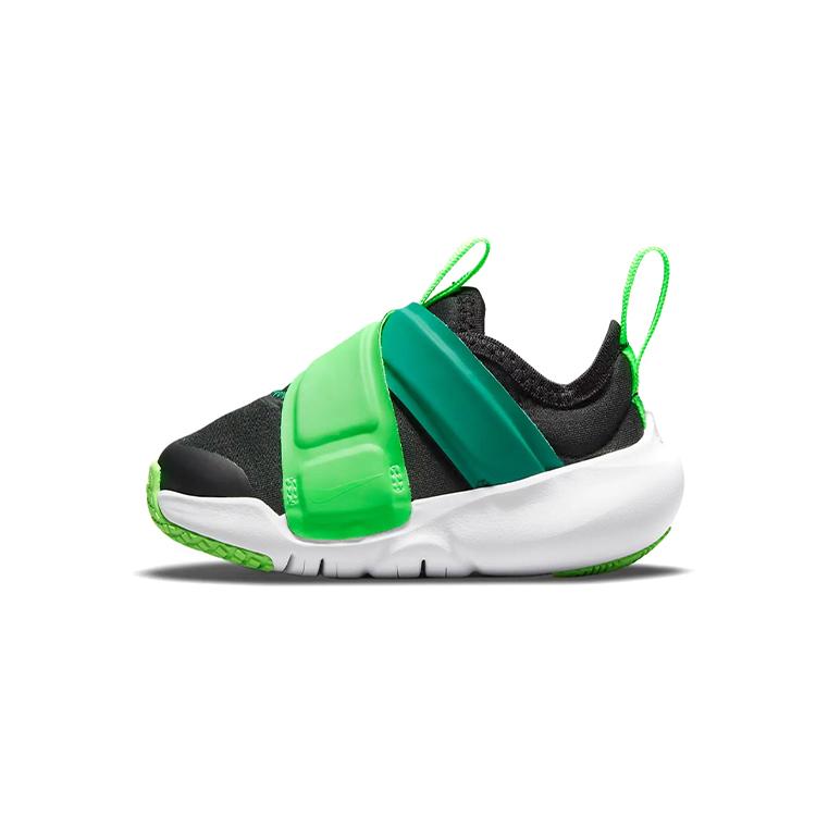 

Nike Flex Advance Slip Resistant, Abrasion Resistant, Breathable Low top Running Shoes Black Green Infant And Toddler CZ0188-004 22