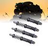 4 Pack Metal RC Car  s High Strength 90mm RC Car Shocks for 1Celsius10 Scale   with 8 Spare Springs