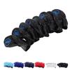 8Pcs Club Iron Head Covers Set Soft PU 48 50 52 54 56 58 60 62 Degree Mark for Brassie