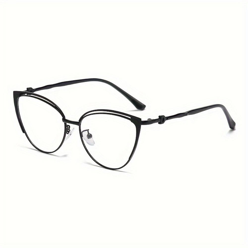 

Fashionable Anti Blue Light Glasses Women Men Unisex Color Shift Metal For Cat Eye Frame Trendy For Vision Care Eyewear