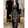 Rochie Cheongsam Îmbunătățită în Stil Chinezesc pentru Femei, Rochii Sirena Grațioase și Elegante