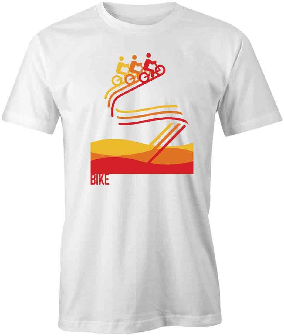 BICYCLE TShirt Tee Short-Sleeved Cotton BIKE CLOTHING S1WSA75 XL