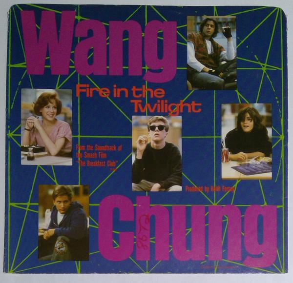 

7inch Record WANG CHUNG - Fire In The Twilight AM2728 A&M Records 1985 Canada Dance & Electronica Used