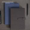 Deli A5 Leatherette Buckle Notebook - Blue