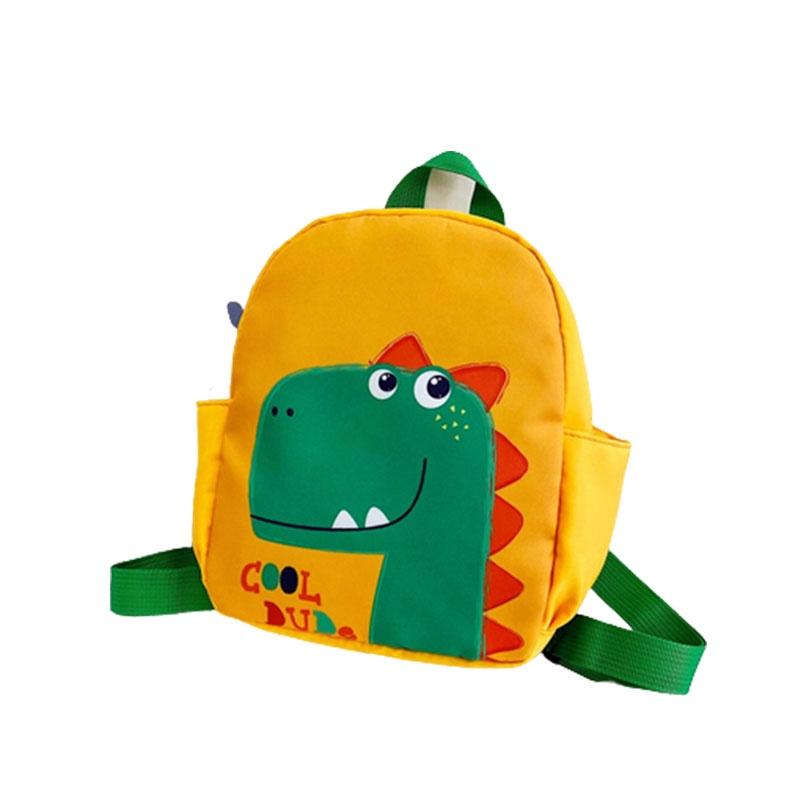 Cute Cartoon Print Nylon Children's Backpack For Boys And Girls Lightweight And Theft-proof