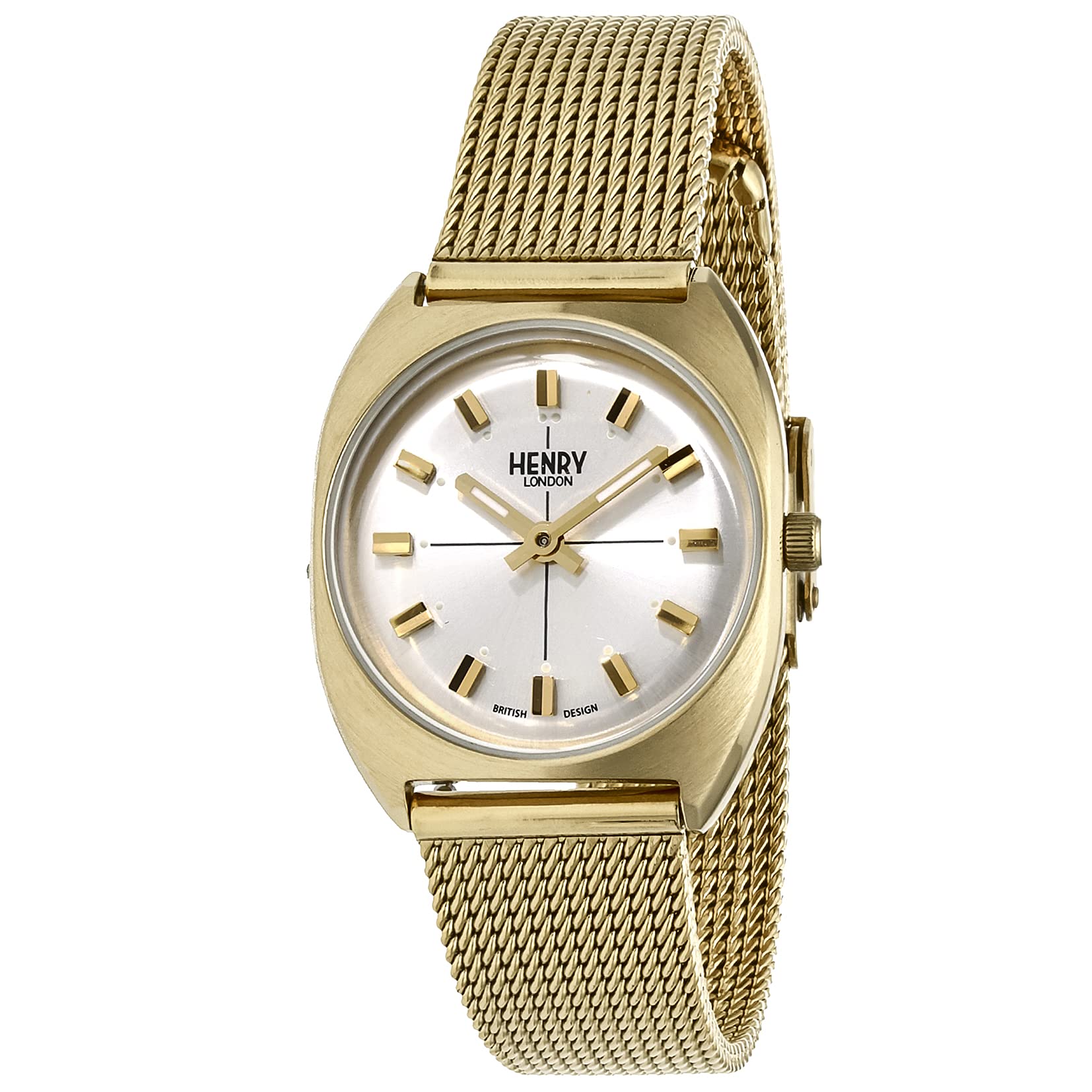 

BOHEMIAN Gold Watch [Henry London] HL28-M-0452 Women s белый