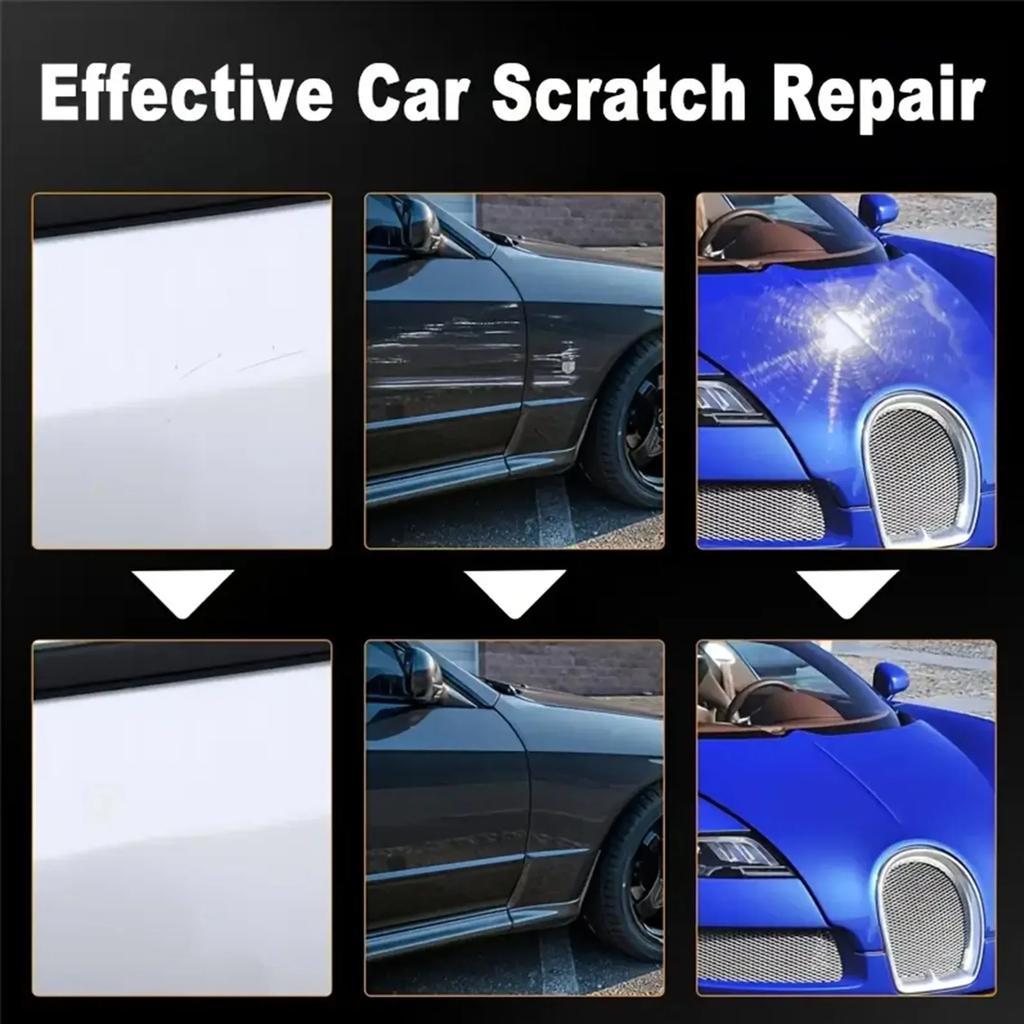 QC19 120ML Scratch Repair Wax, Fast Scratch Removal for Cars, Multifunctional Polishing Protective Wax, for Minor Scratch Repair