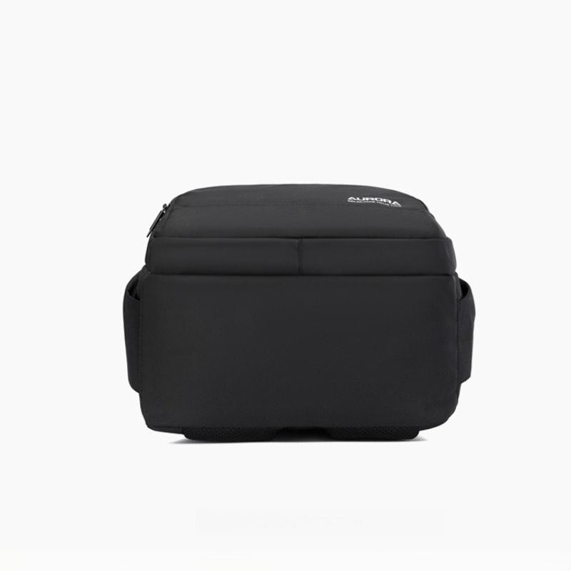 New Casual Large Capacity Multi-compartment Men's Backpack Simple Solid Color Primary School Students School Bag Lightweight Nylon Waterproof Rucksack