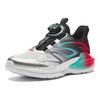 Anta Comfortable Breathable Non-Slip Shock Absorbing Low-Top Kids Running Shoes Kids sneaker Silver Black 312435504-2