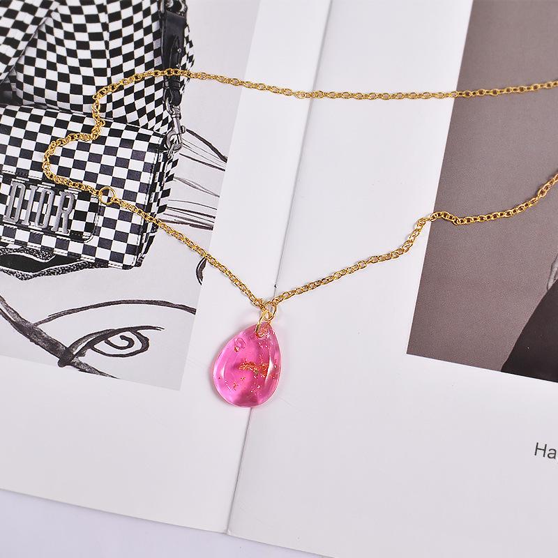 Poppy DIY Faceted Oval Water Drop Silicone Mold for Resin Pendants and Charms