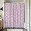 High Quality Waterproof Butterfly Shower Curtain Pink Pastel Floral Bathroom Decor Home Accent Curtain Liner Waterproof Hanging