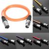 1m 3Pin XLR Male To XLR Female Balanced Speaker Cable for Microphone Stage DJ