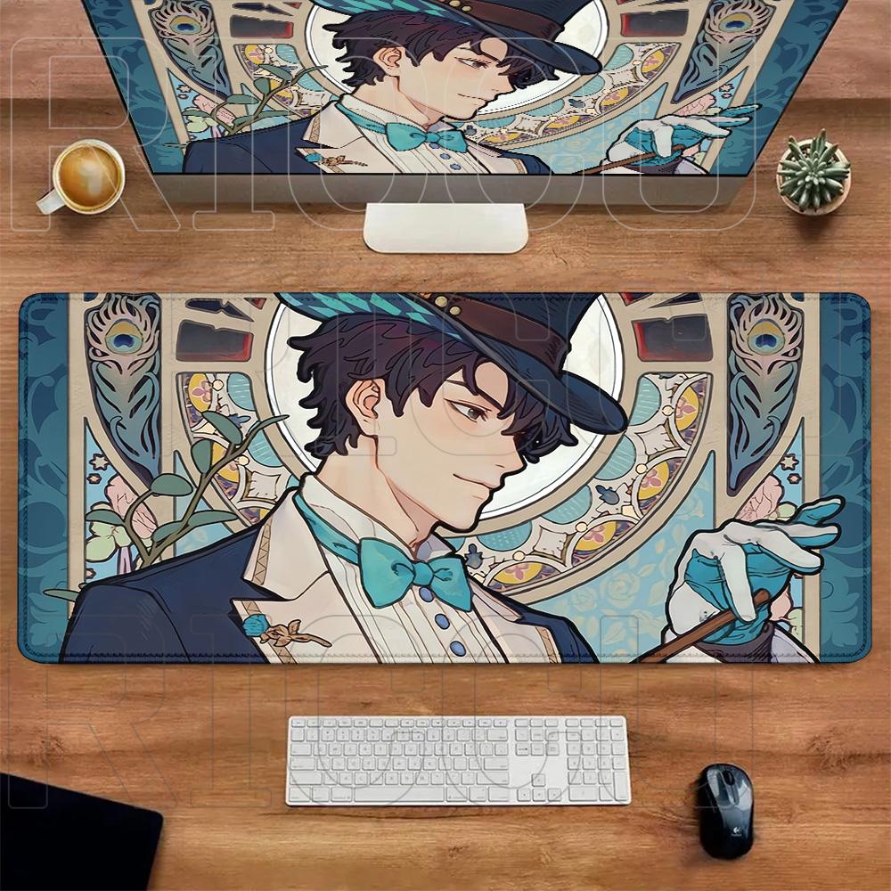 XXL 40x90cm Mousepad Lord of the Mysteries Accessori per PC da Gioco Tastiera Anime Popolare Stampa HD Tappetino da Scrivania Mousepad Espansione