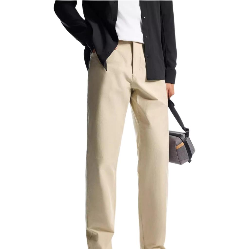 Anta Comfortable Slim Fit Versatile Sports Long Pants Men Bottoms Basic-Black 152517505-3
