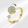 Fidget Spinner Ring for Women, Minimalist Fashion Rotatable Ring, INS Trend Light Luxury Cool Style Jewelry