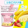 WINZONE Junior Protein, Made with Natural Okinawan Brown Sugar, Strawberry and Banana Flavor, Contains 11 Vitamins, Calcium, and Iron, No Flavorings,