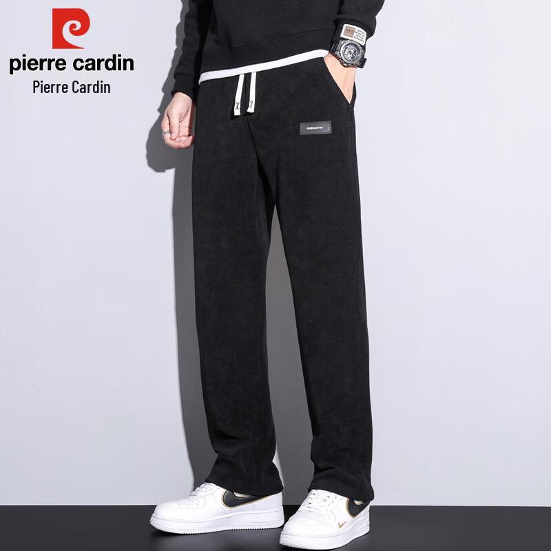 Pierre Cardin Men's Autumn Winter Corduroy Straight Pants