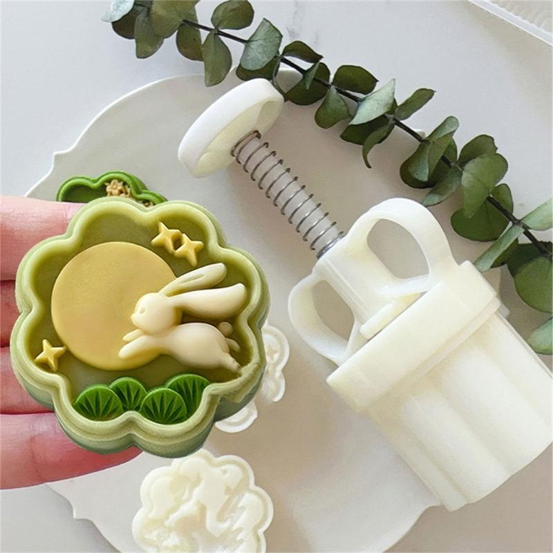 עוגיות מאפים מסורתיות חותמת ידנית תבנית עוגות ירח עוגות שעועית תבנית עוגה לכלי אפייה קינוח לאוהבי בישול