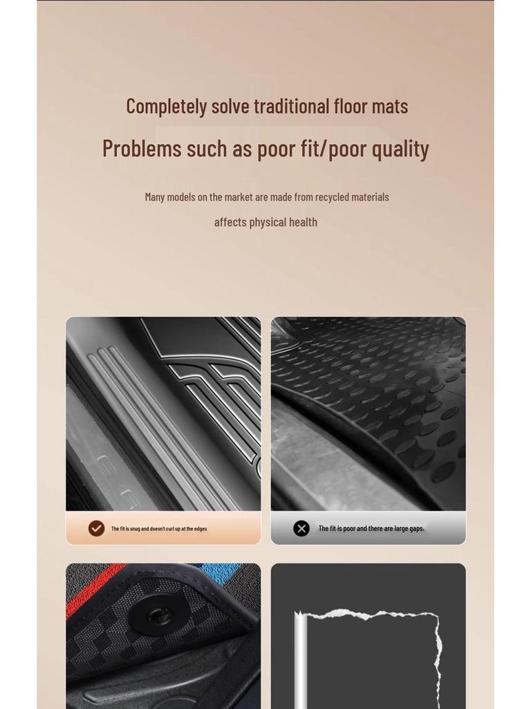 TPE Fully Enclosed Floor Mats for 2025 Honda CRV Haoying - Driver's Side