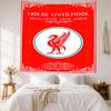 Liverpool Football Club Logo Wall Decor Tapestry Art For Pet Memorial Birthdaywedding Party Backdrop Family Gift