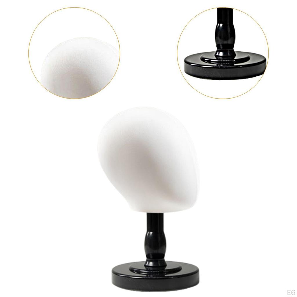 Hat Display Holder Making Styling Head Manikin for Hairpiece Headphone