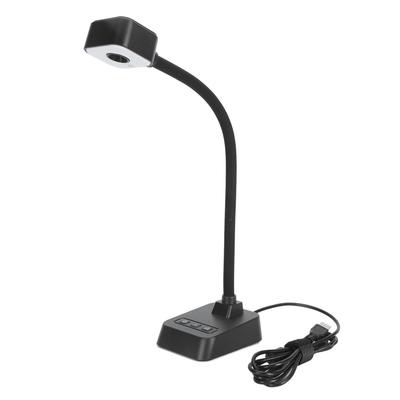 4K USB Document Camera 360 Deg Rotatable Lens Auto Focus 3 Level LED Light AI Noise Reduction Mic