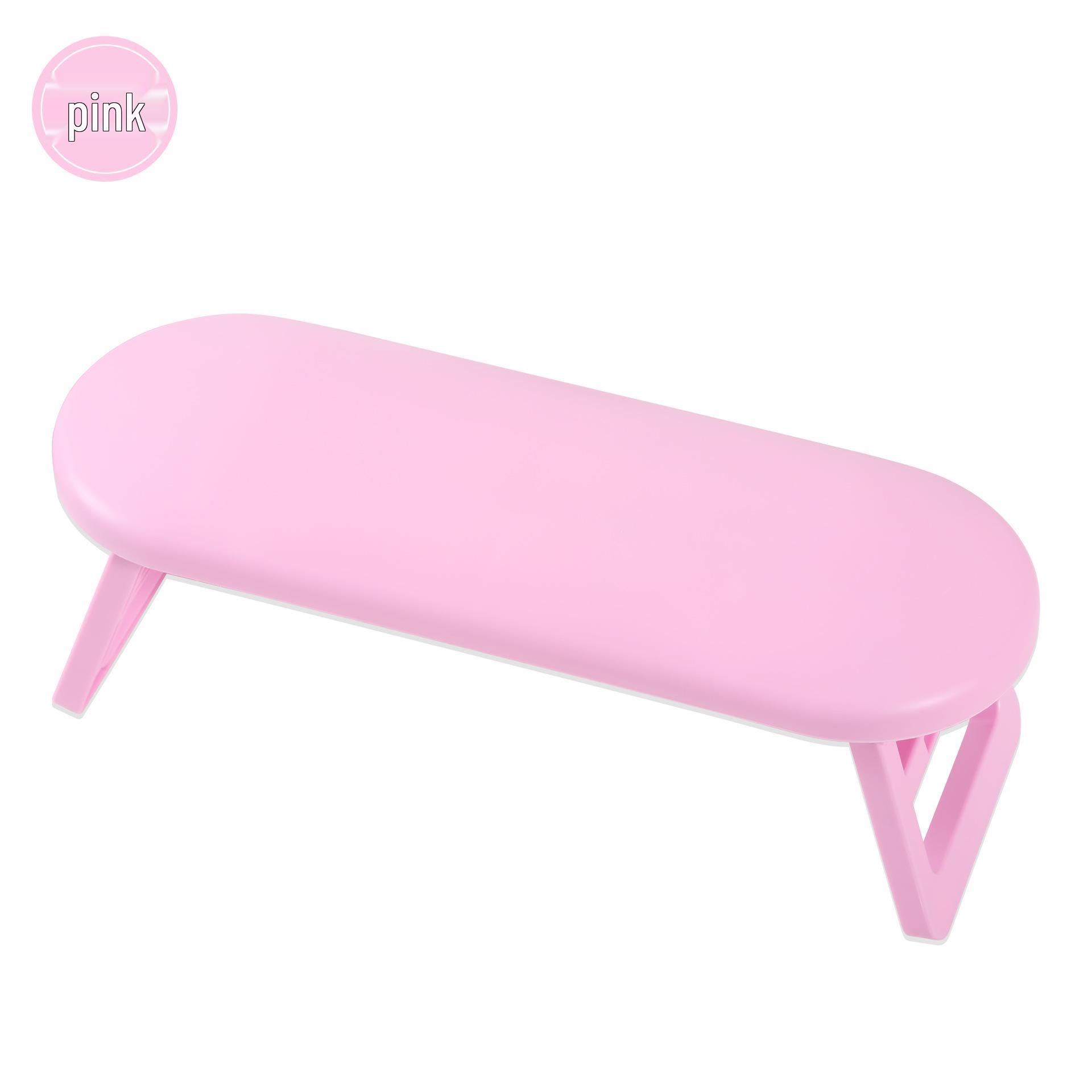 

Portable Foldable Russian Manicure Hand Rest with Lamp Support