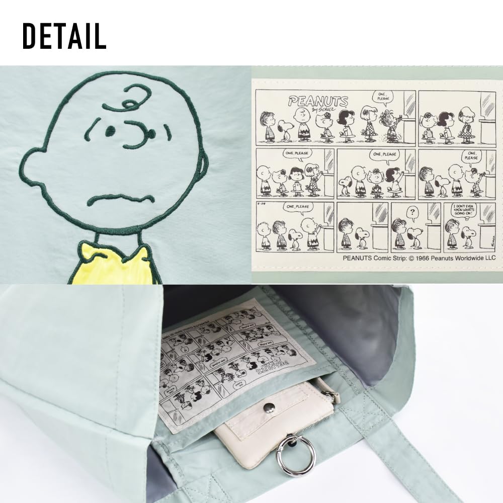 Marimo Craft Linus Tote Bag with Applique Embroidery (SPZ-3950)