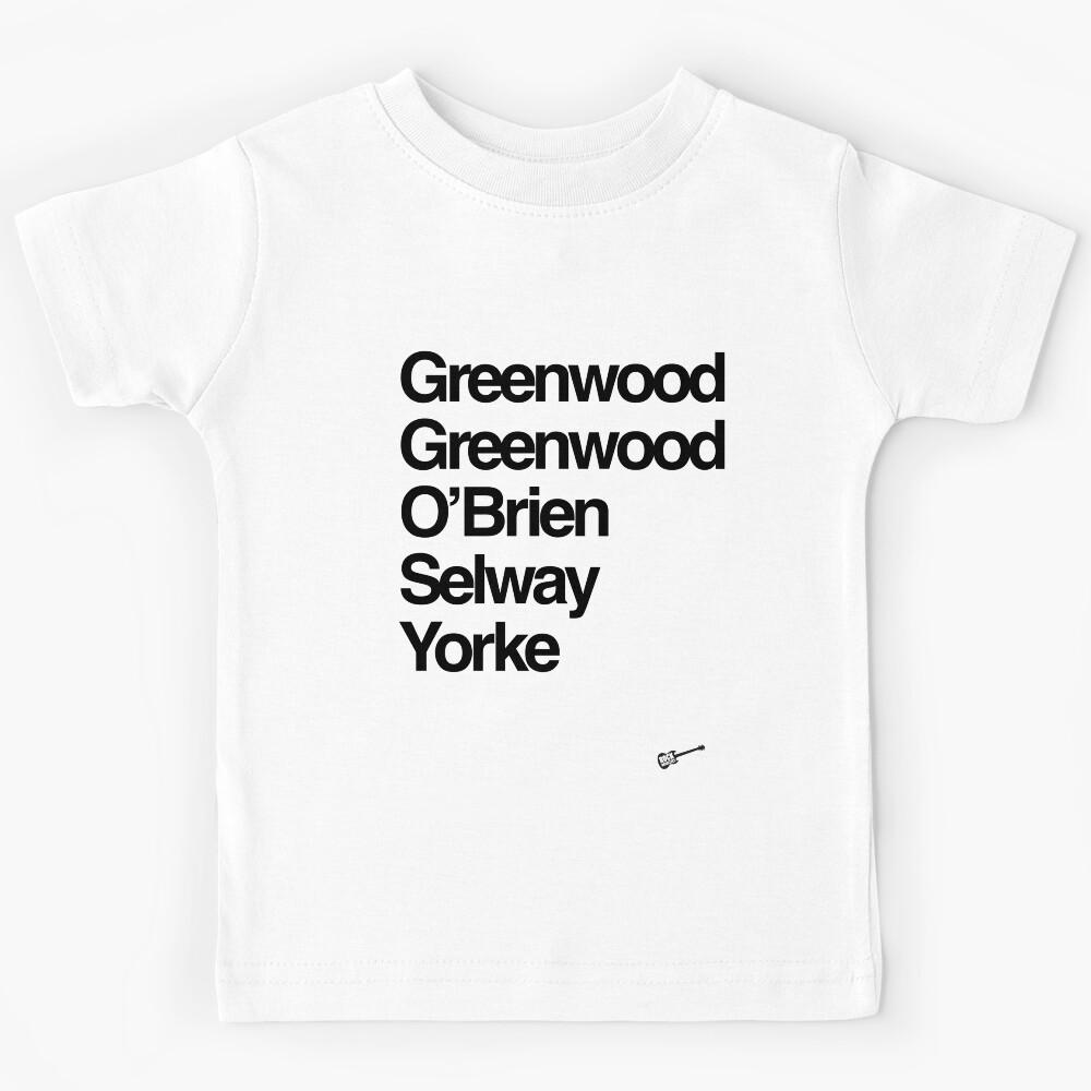 Rock Royalty Radiohead Kids T-Shirt 120