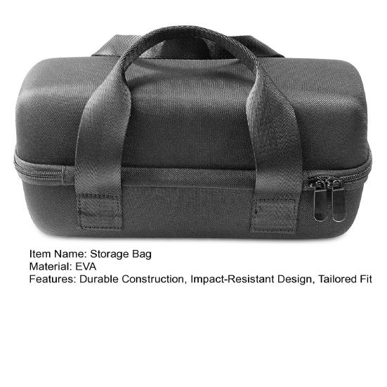 Speaker Storage Bag Water-Resistant Wear-Resistant Dirt-Resistant Bluetooth-compatible Speaker Case Zipper Closure Protective Sleeve