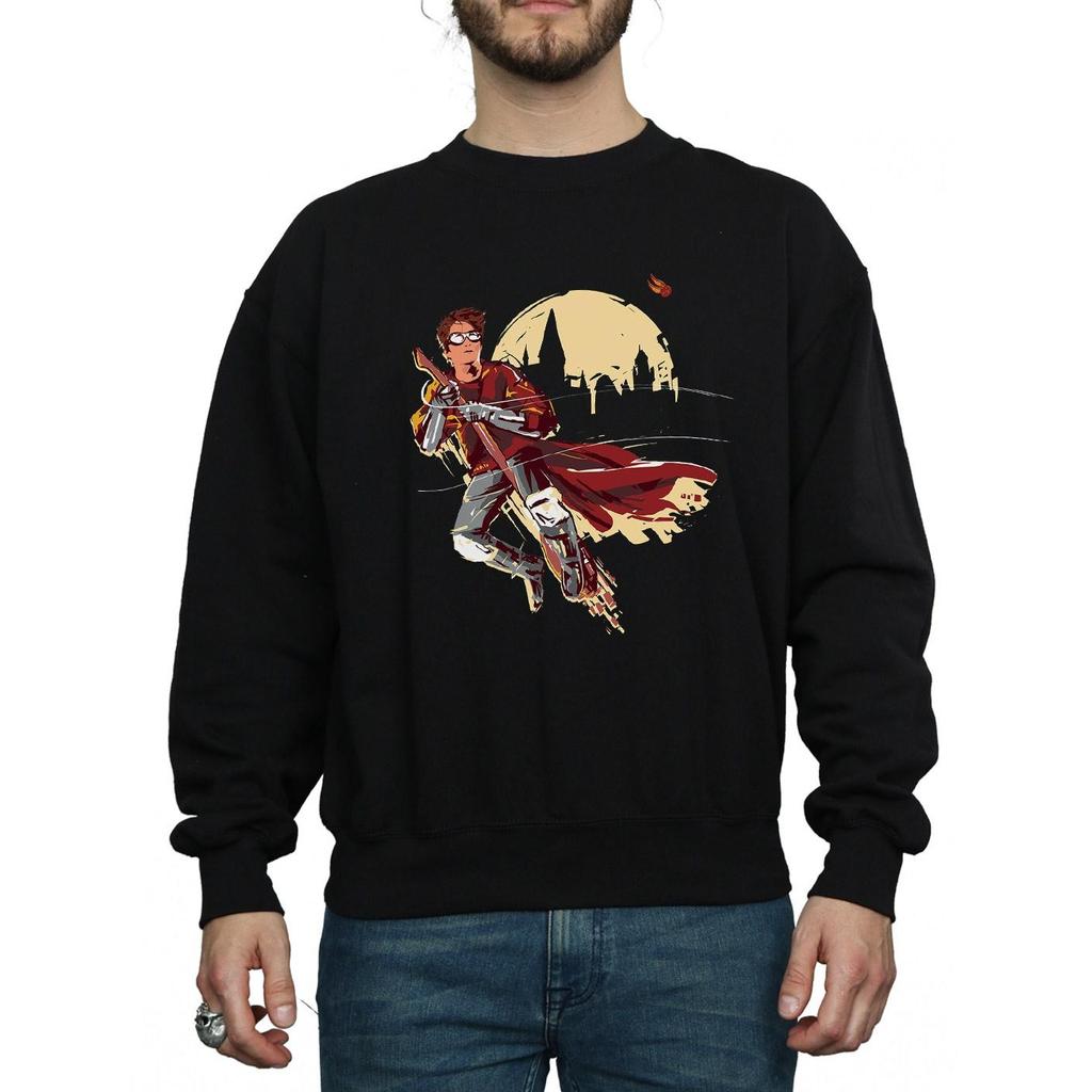 Harry Potter Mens Quidditch Seeeker Sweatshirt